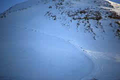 10D Many Climbers On The Traverse Just After Sunrise From Garabashi Camp On Mount Elbrus Climb.jpg